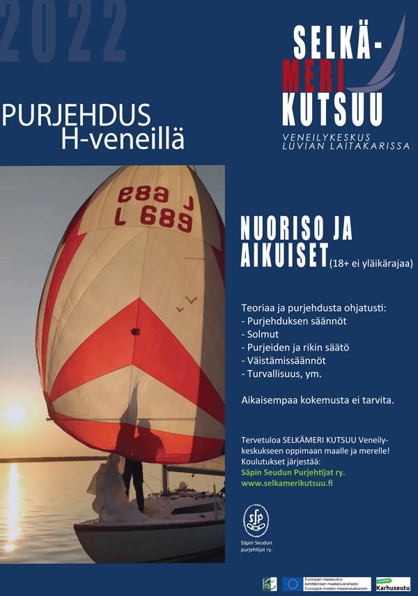 Purjehdus H-veneillä 30.6 – 2.7. 2023